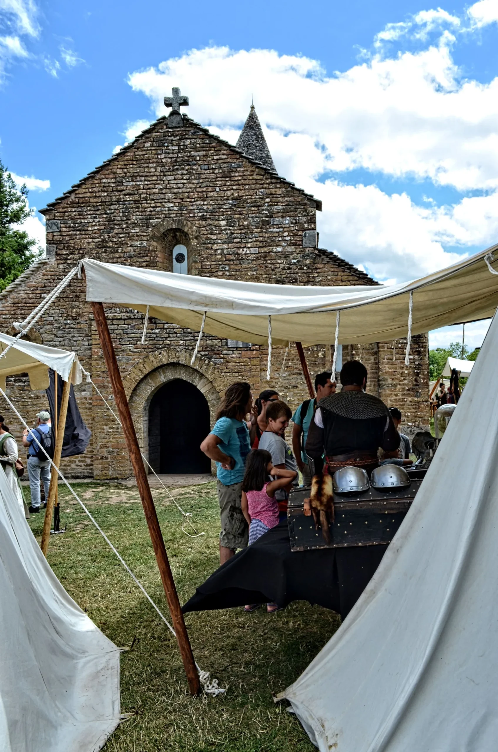 Week-end médiéval de Brancion en Bourgogne du Sud