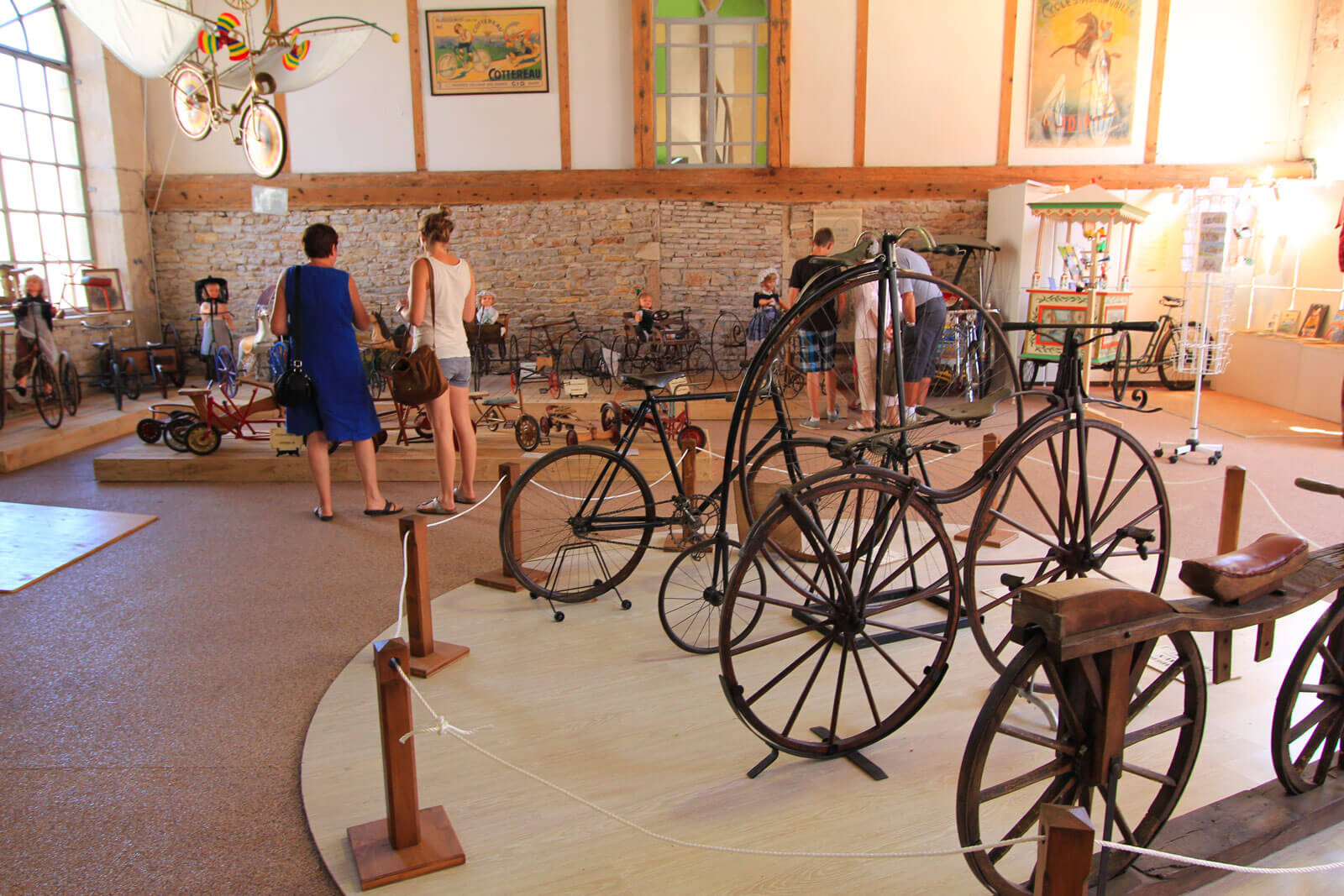 Escapade à Tournus, visite du Musée du Vélo
