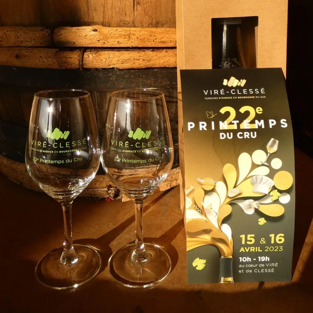 Printemps du Viré-Clessé en Bourgogne du Sud