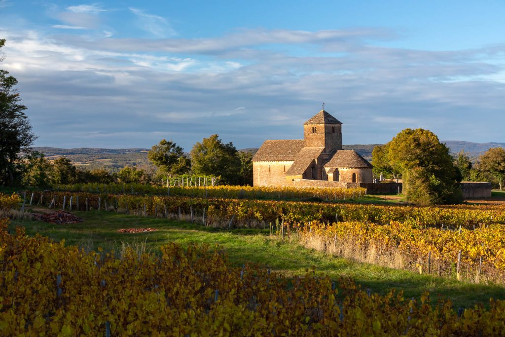 Vacances en Sud Bourgogne, les églises romanes, les vignobles et la gastronomie 