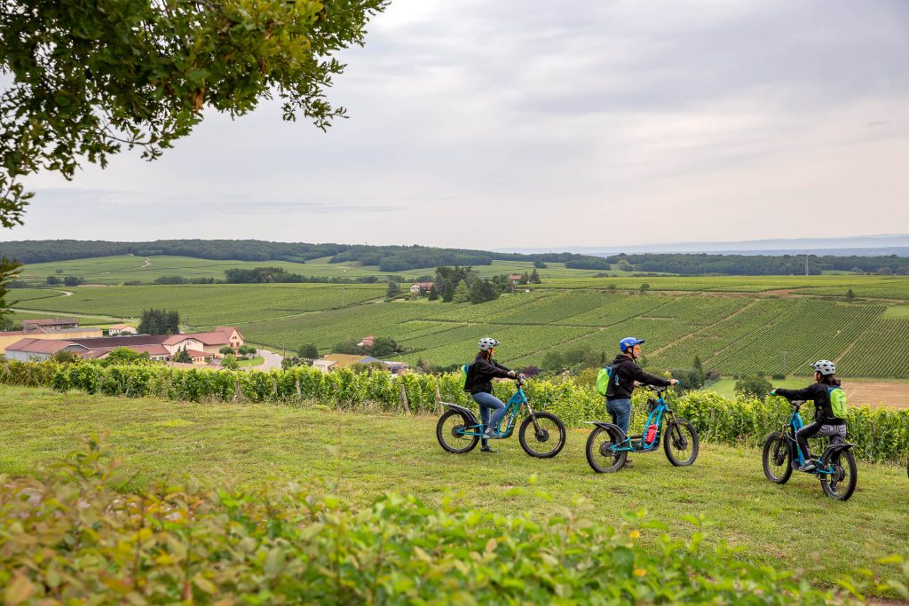 Massif Sud Bourgogne, balade insolite en trottinette électrique