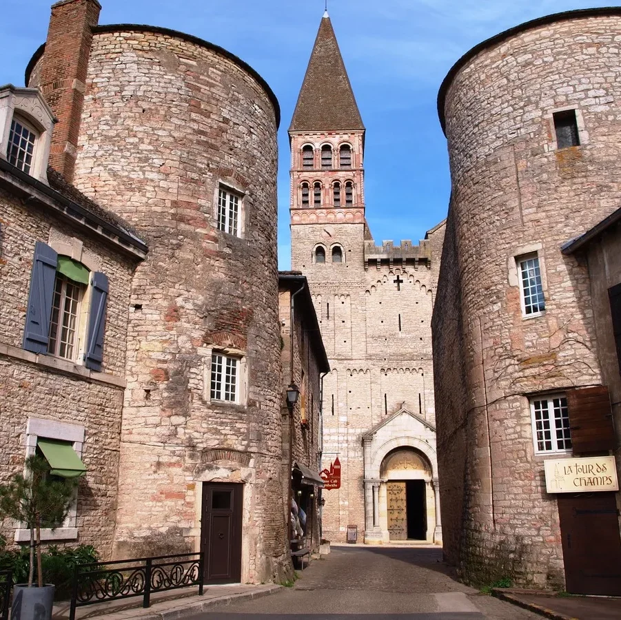 Eglises romanes, abbaye Saint-Philibert