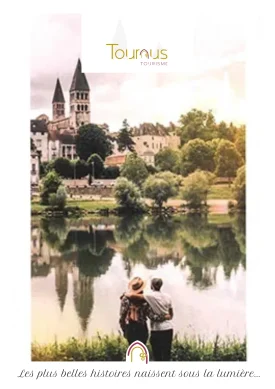 Carte touristique de la Saône et Loire