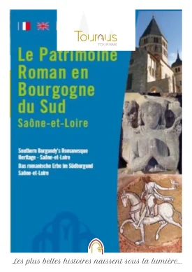 Carte du Patrimoine Roman en Bourgogne du Sud