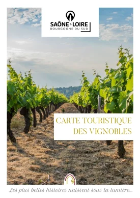 Carte touristique des vignobles
